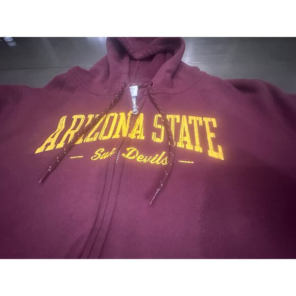 Arizona State Sun Devils zip up hoodie (2XL) - Picture 2 of 9